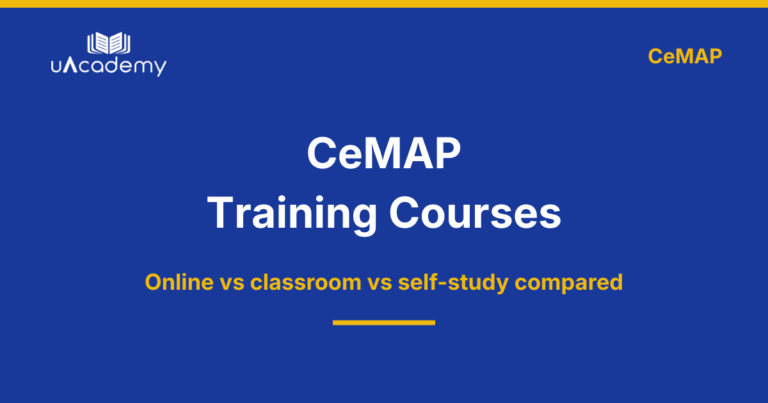 Cemap Training Courses – Online Vs Classroom Vs Self-Study