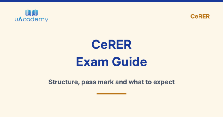 Cerer Exam Guide: Structure, Pass Mark &Amp; What To Expect