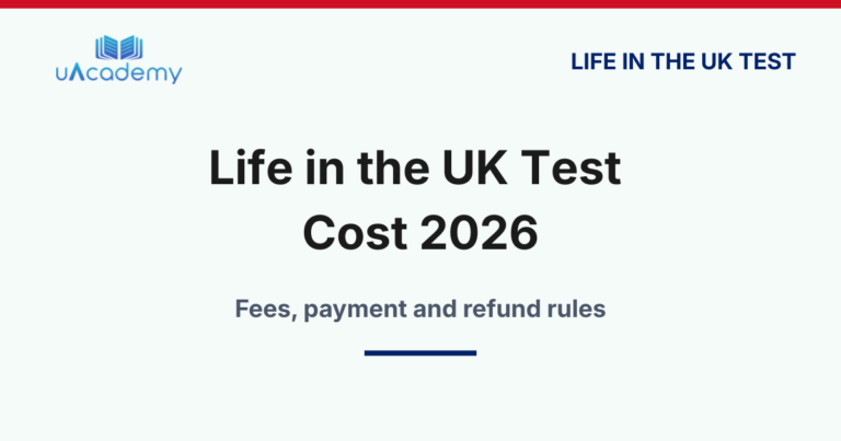 Life In The Uk Test Cost 2026